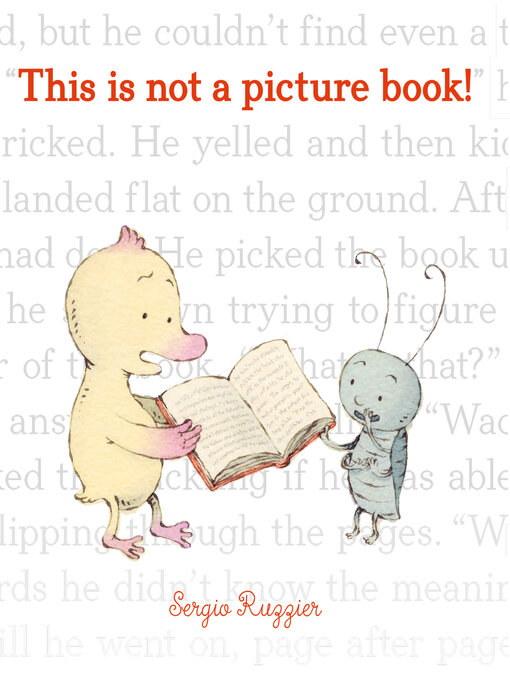 Cover image for This Is Not a Picture Book!